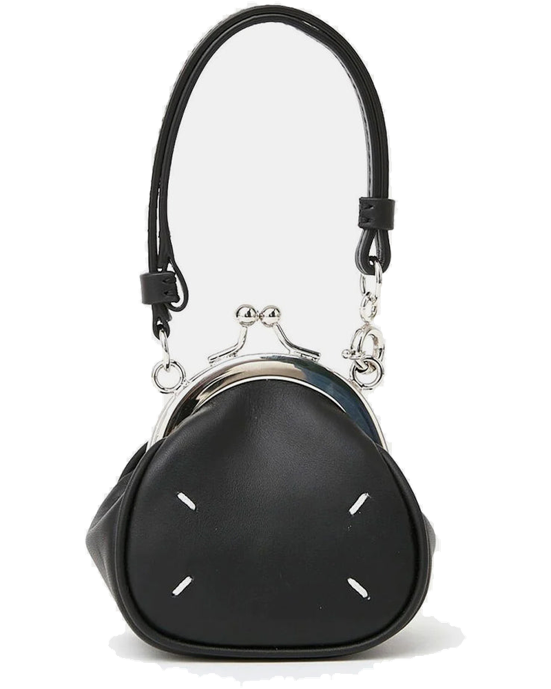 Black Tabi Frame Micro Clutch Bag Maison margiela – Гарантія оригінальності