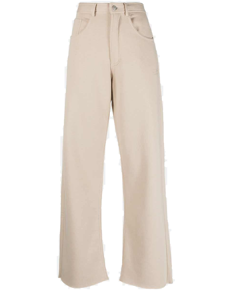 Beige Numbers-Motif Wide-Leg Trousers Maison margiela – Гарантія оригінальності