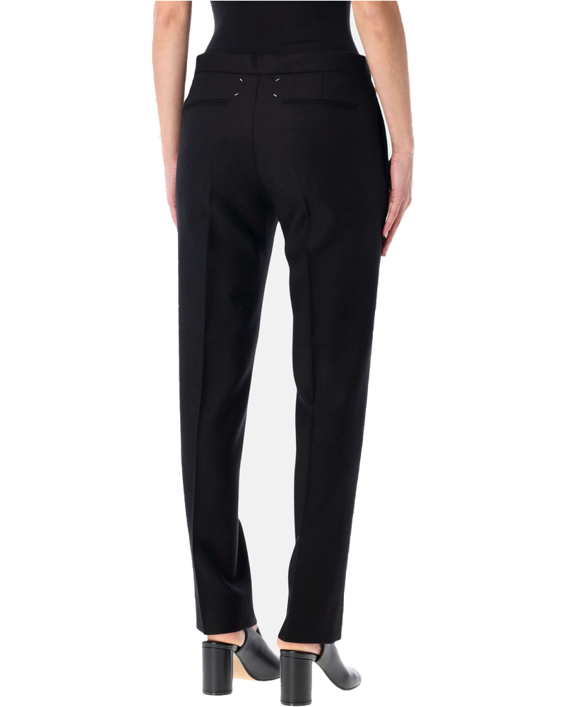 Black Formal Drawstring Trousers Maison margiela – Гарантія оригінальності