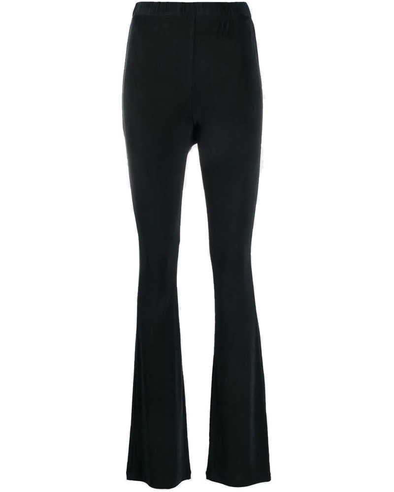 Оригінальна Black Stretch Fitted Trousers Maison margiela
