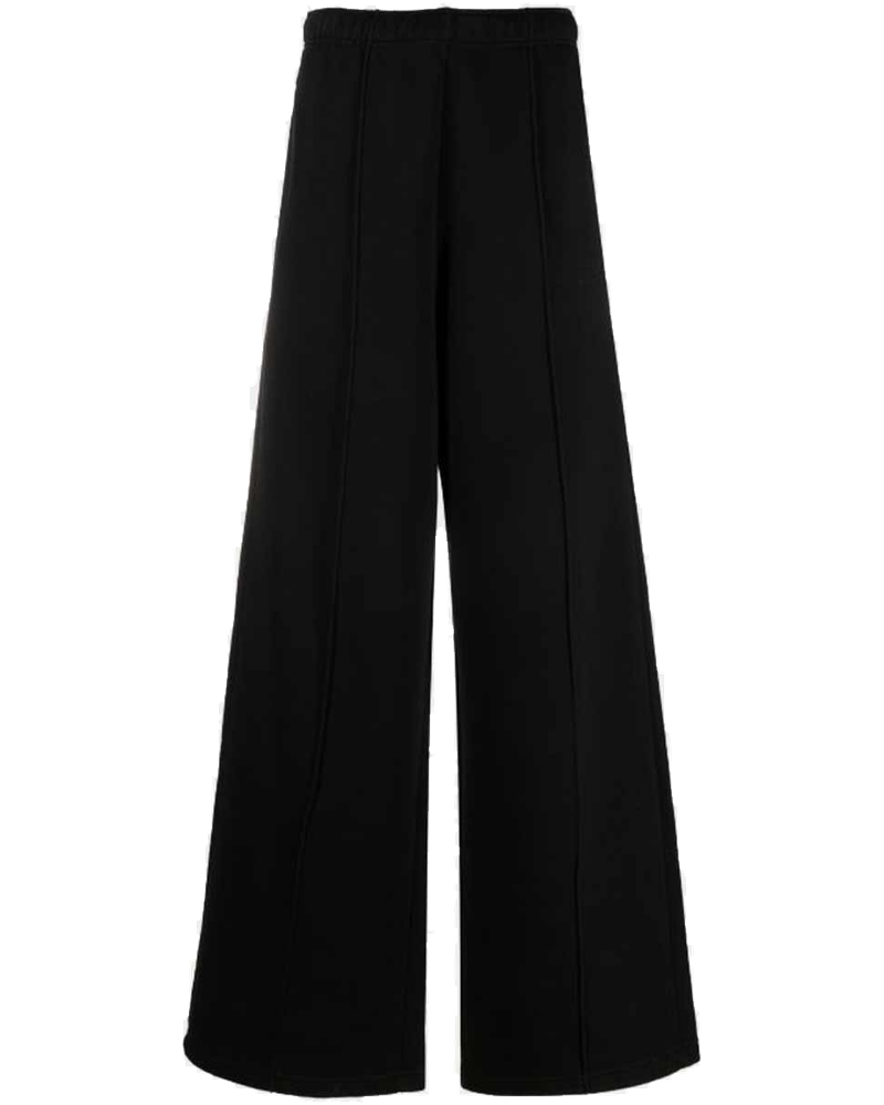 Black Mm6 Wide-Leg Track Pants Maison margiela оригінал – Купити в Україні