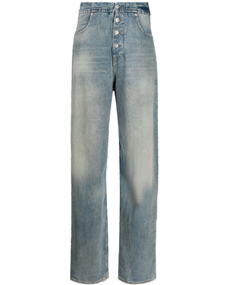 Blue High-Waisted Jeans Maison margiela оригінал – Купити в Україні