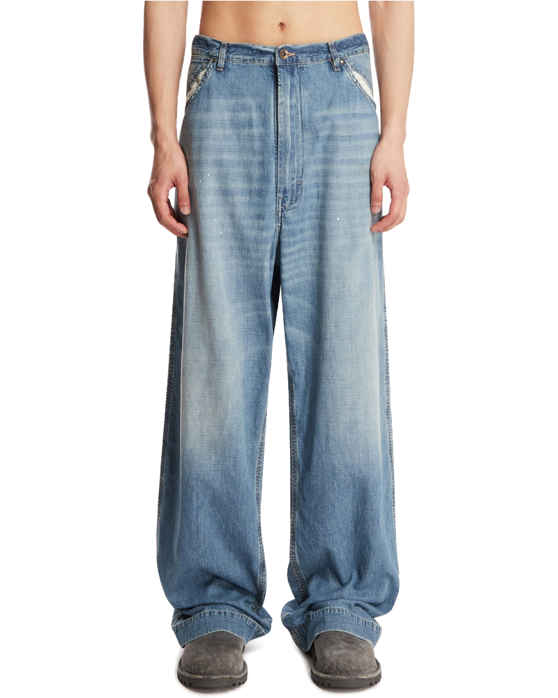 Оригінальна Blue Wide-Leg Jeans Maison margiela