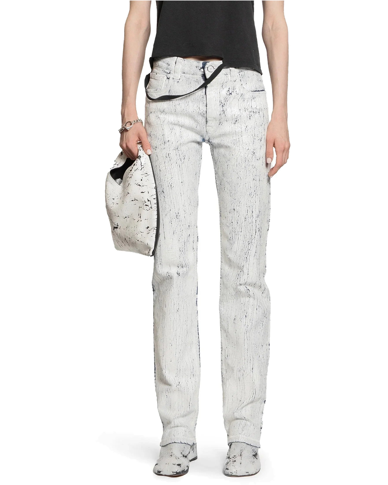 Painted Crackled Jeans Maison margiela – Гарантія оригінальності