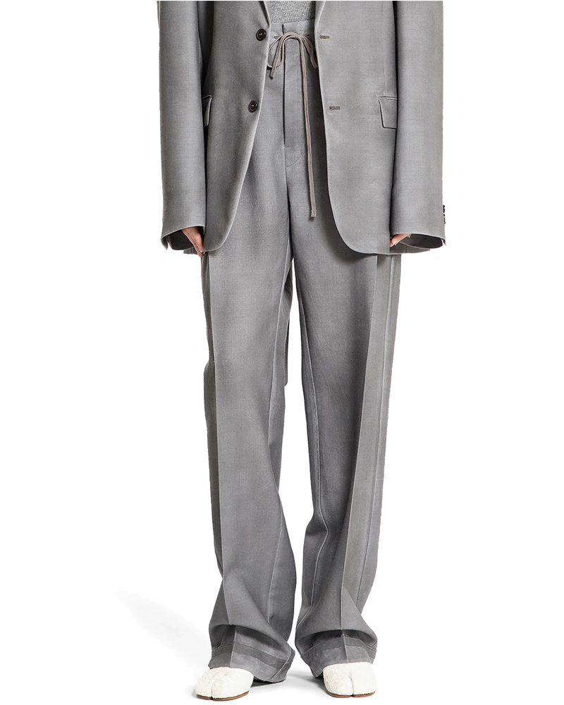 Wool Mohair Drawstring Pants Maison margiela – Гарантія оригінальності