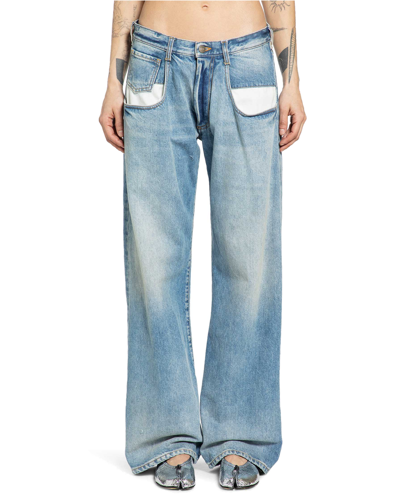 Low Rise Loose Fit Jeans Maison margiela оригінал – Купити в Україні