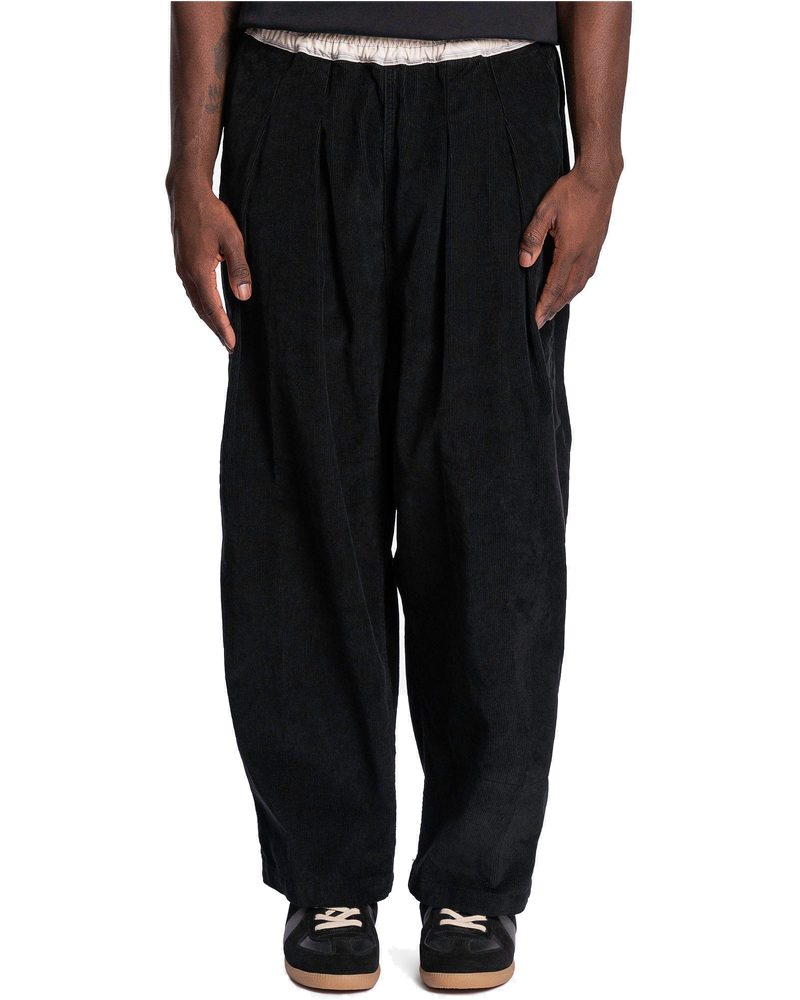 Contrast Corduroy Trousers In Black Maison margiela оригінал – Купити в Україні