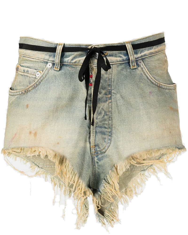 Dirty Blue Denim Shorts Maison margiela – Гарантія оригінальності