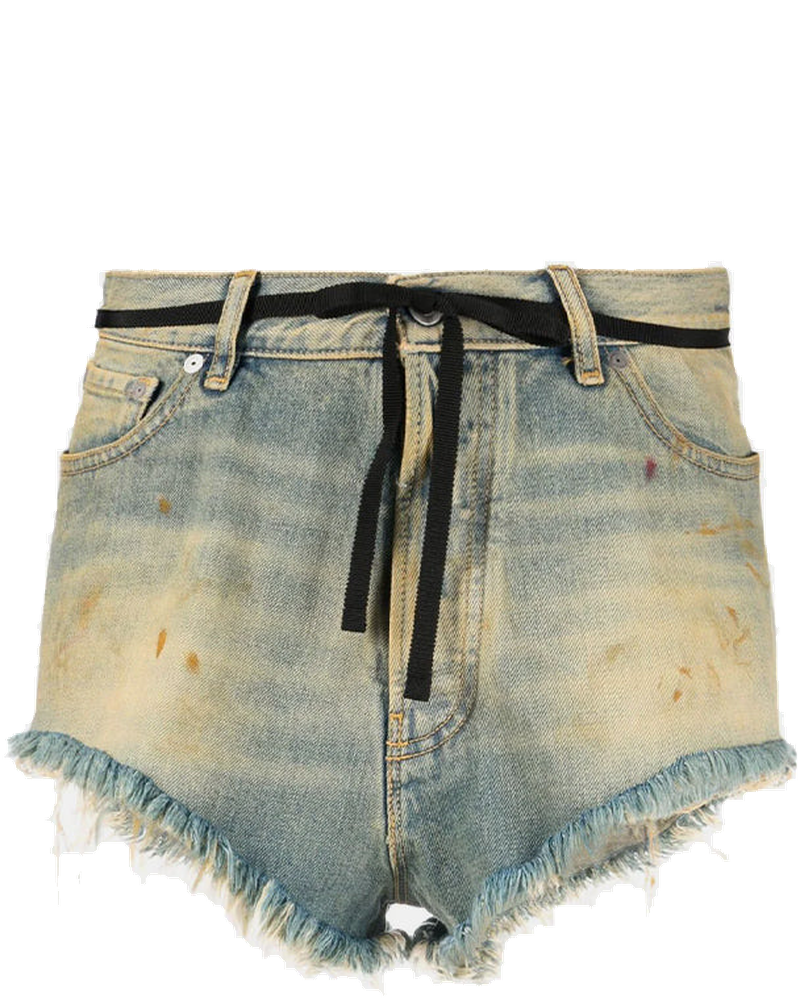 Dirty Blue Denim Shorts Maison margiela – Гарантія оригінальності