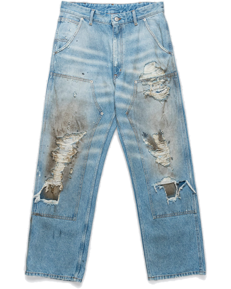 Distressed Wide-Leg Denim Maison margiela – Гарантія оригінальності