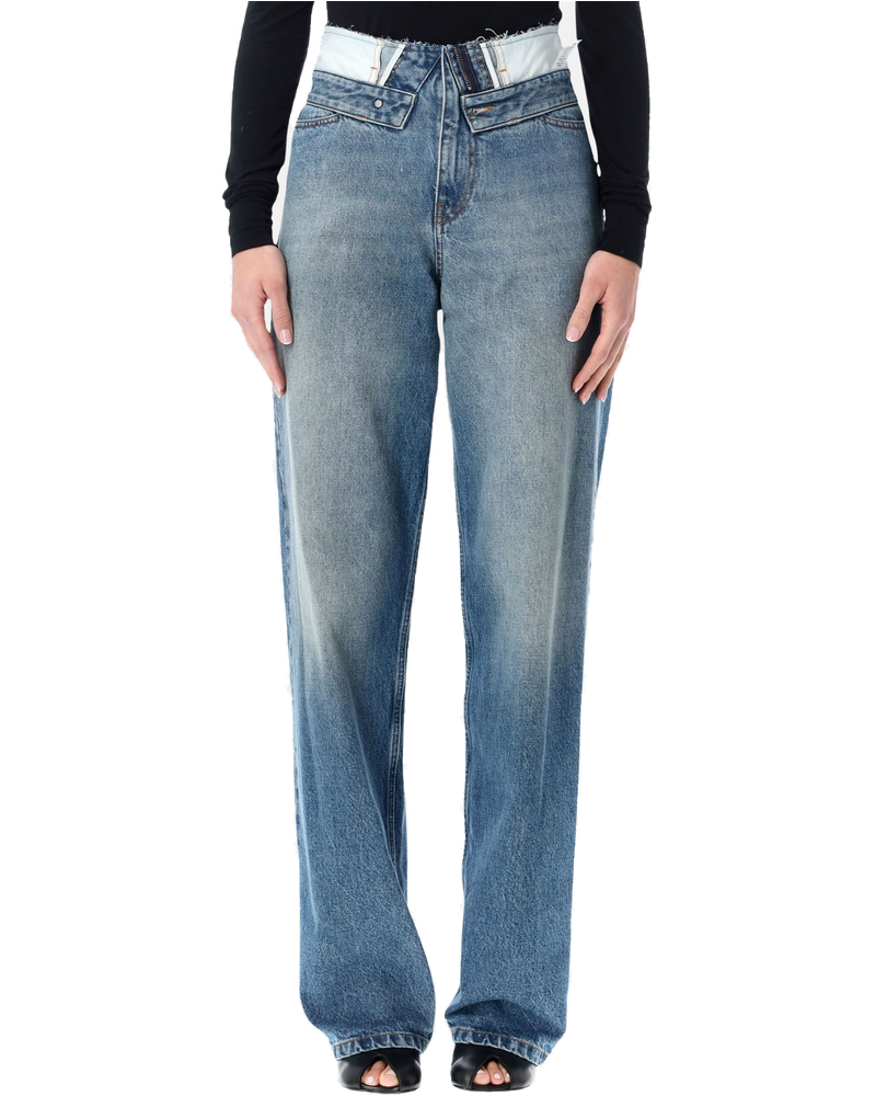 Double Waist Straight Jeans Maison margiela оригінал – Купити в Україні