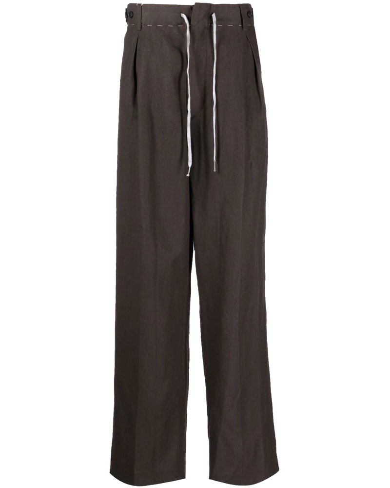 Drawstring Straight-Leg Trousers Maison margiela – Гарантія оригінальності