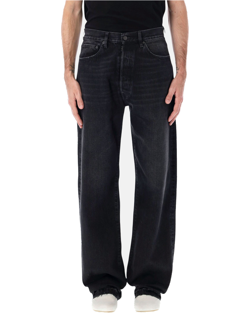 Faded Straight Leg Denim Jeans Maison margiela – Гарантія оригінальності