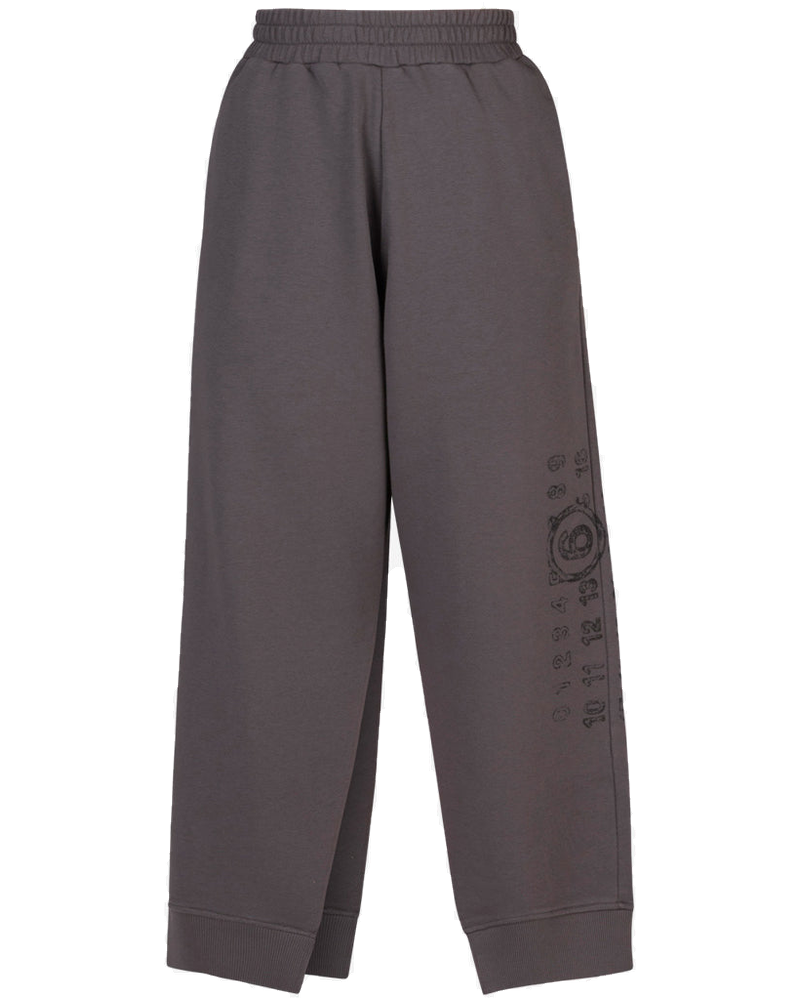 Оригінальна Gray Trousers With Cut Out Hem Maison margiela