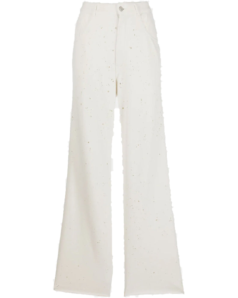 Оригінальна Off-White Paint-Splatter Trousers Maison margiela