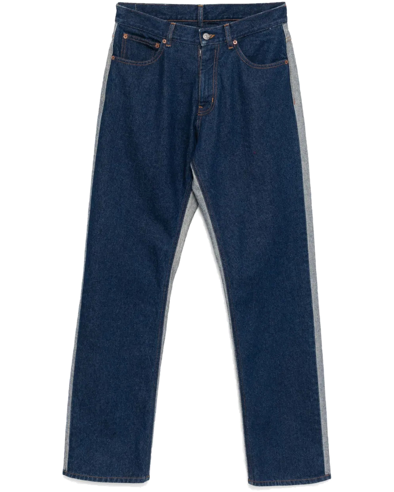 Оригінальна Patched Straight-Leg Jeans Maison margiela