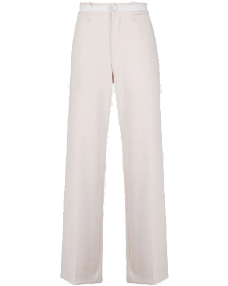 White Straight-Leg Trousers Maison margiela – Гарантія оригінальності