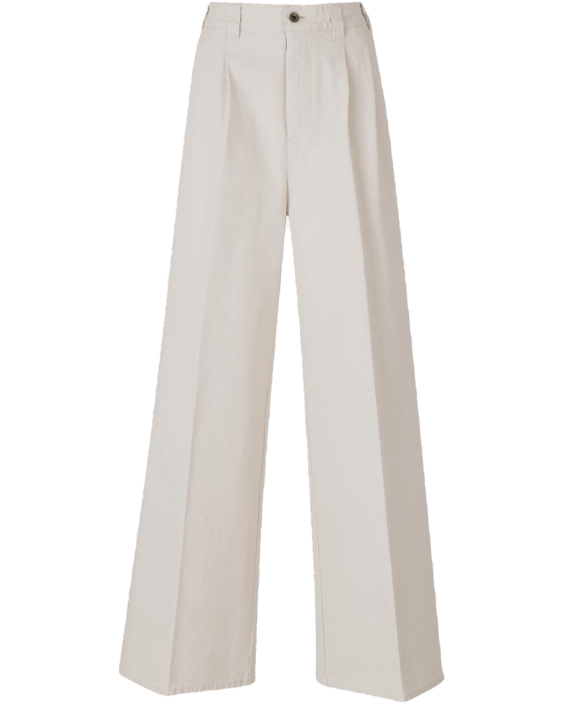 Wide Leg Cotton Pants Maison margiela – Гарантія оригінальності bg_removed_catalog