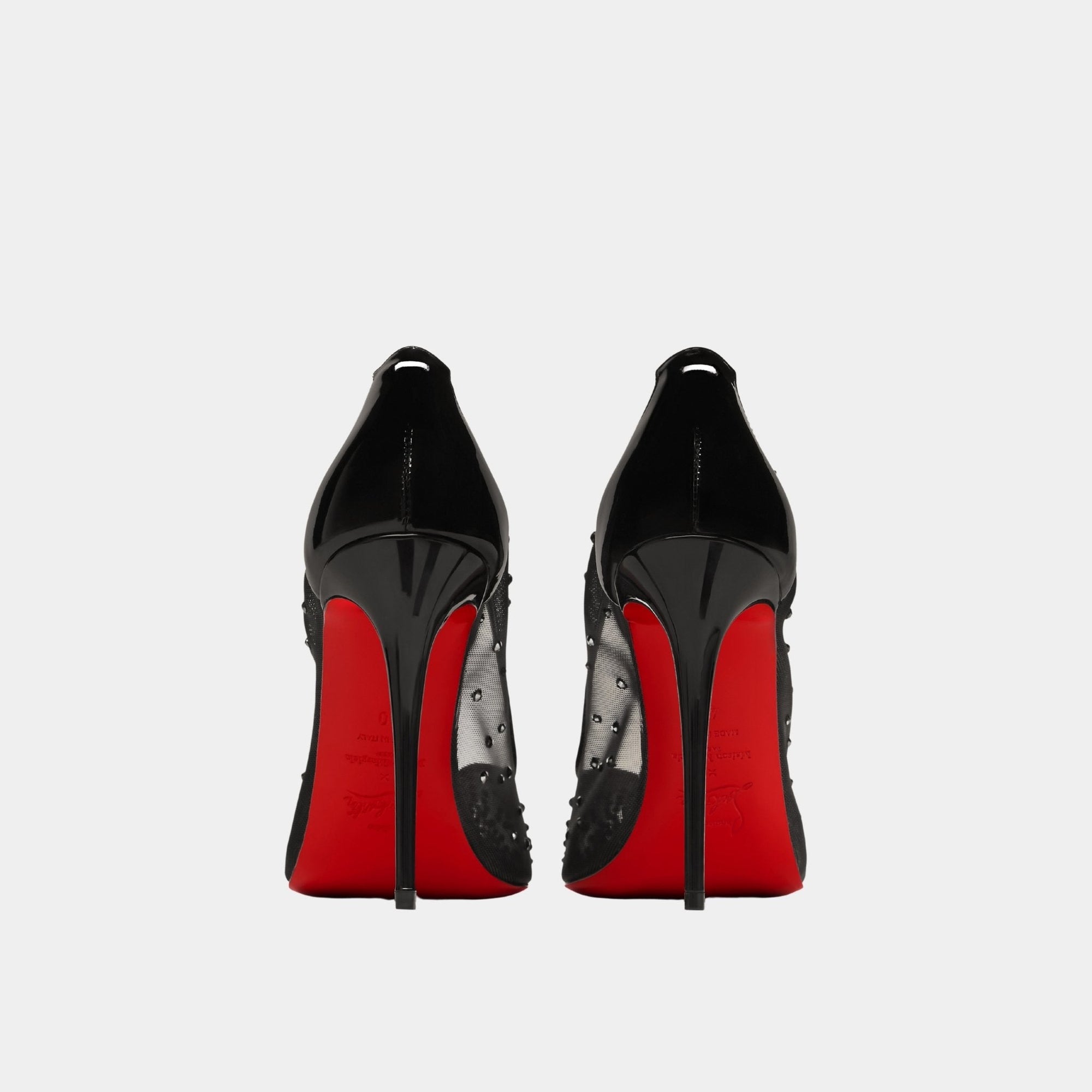 Bridiela Una Strass Pump Mesh With Calf Leather Maison margiela оригінал – Купити в Україні – вид ззаду