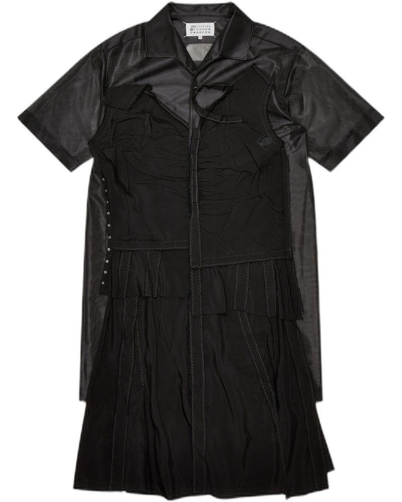 Womens Décortiqué Shirt Dress Maison margiela – Гарантія оригінальності