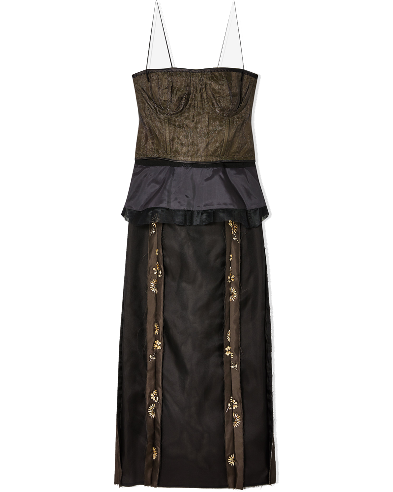 Womens Décortiqué Silk Dress Maison margiela – Гарантія оригінальності