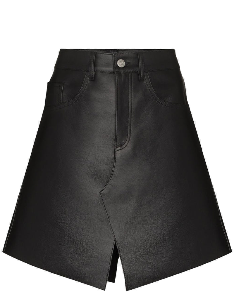 Black Leather Skirt Maison margiela оригінал – Купити в Україні