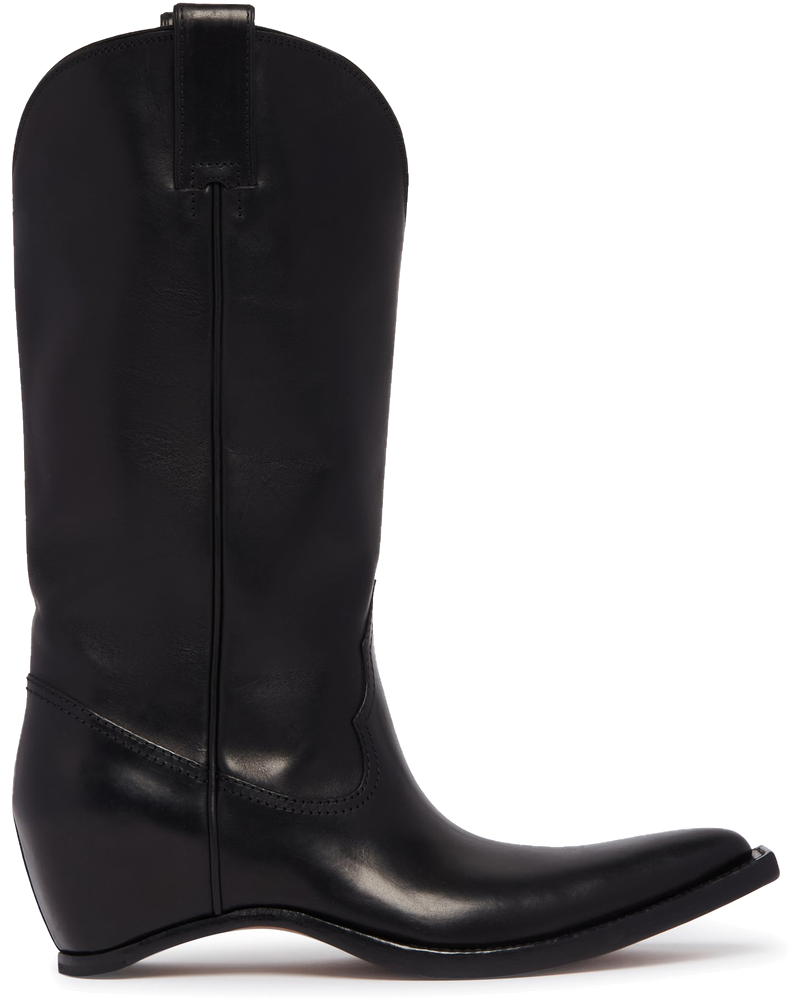 Black Heel-Less Western Boots Maison margiela оригінал – Купити в Україні