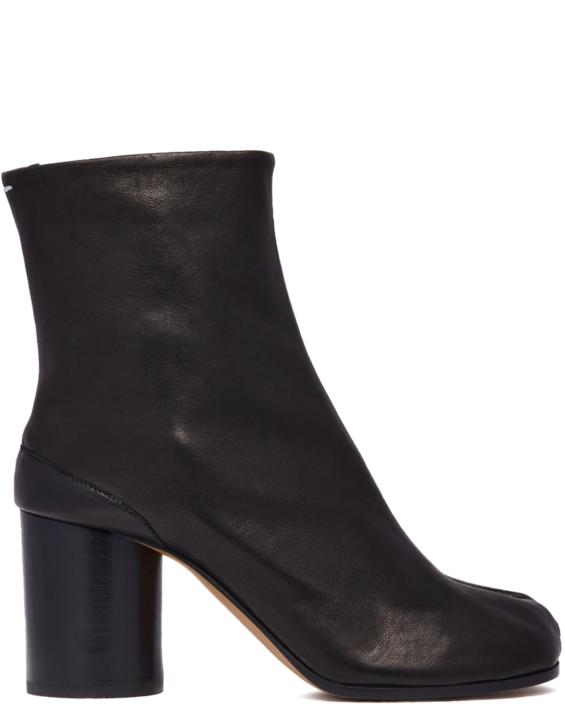 Black Leather Tabi Boots Maison margiela оригінал – Купити в Україні