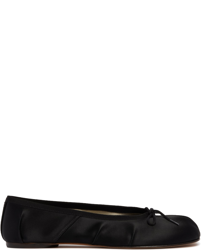 Black Tabi Satin Ballet Flats Maison margiela оригінал – Купити в Україні