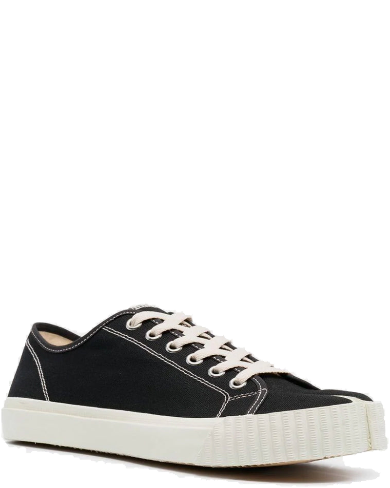 Оригінальна Black & White Tabi Low Top Sneakers Maison margiela
