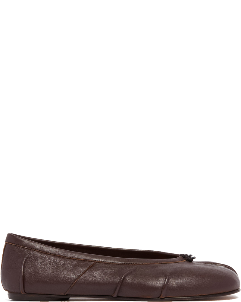 Brown New Tabi Ballet Flats Maison margiela – Гарантія оригінальності