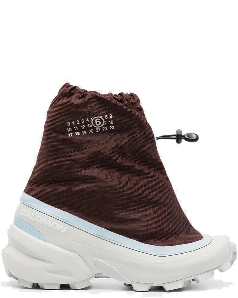Оригінальна Brown & White Salomon Edition Cross Sneakers Maison margiela