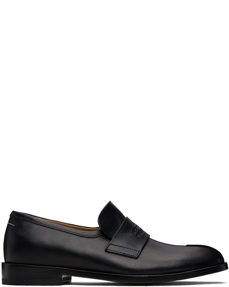 New Classic Stitch Loafers In Black Leather Maison margiela – Гарантія оригінальності