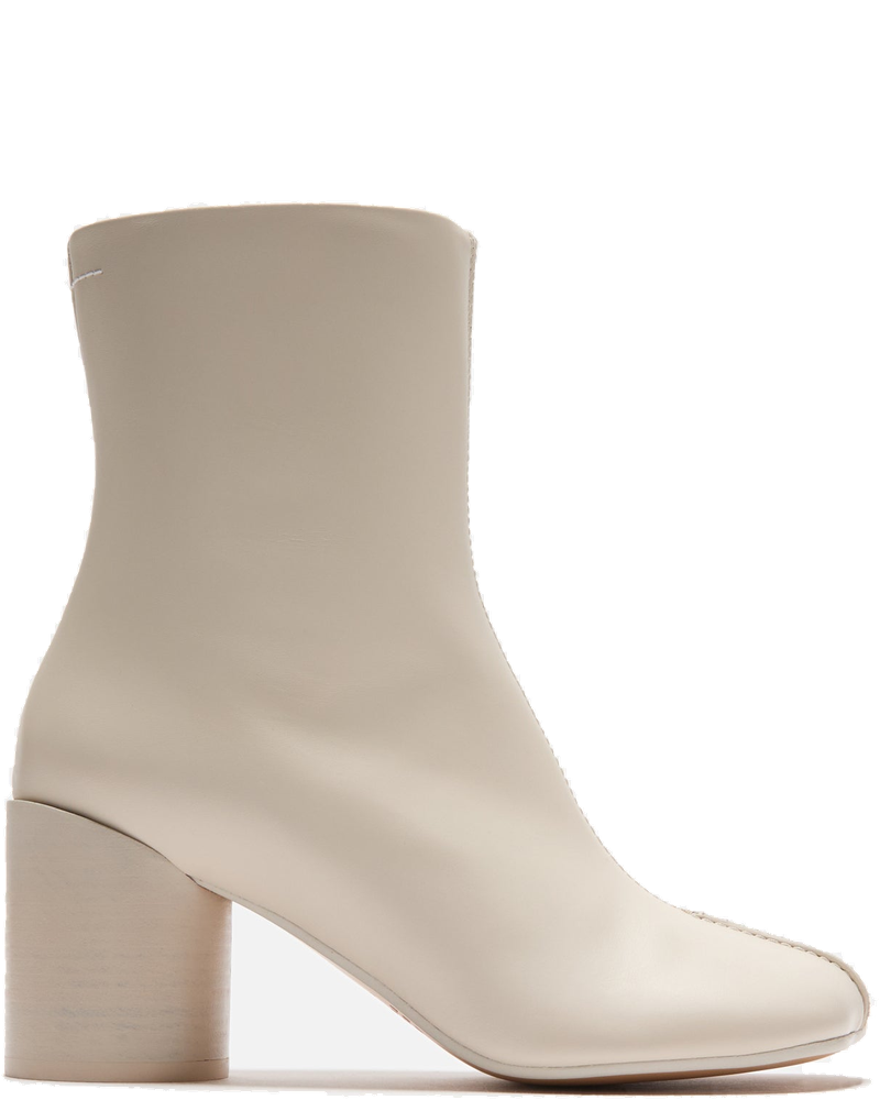 Leather Ankle Boot Sandshell Maison margiela – Гарантія оригінальності