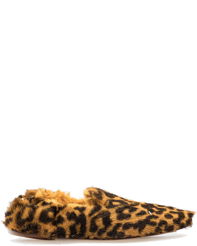 Оригінальна Leopard Camden Loafers Maison margiela