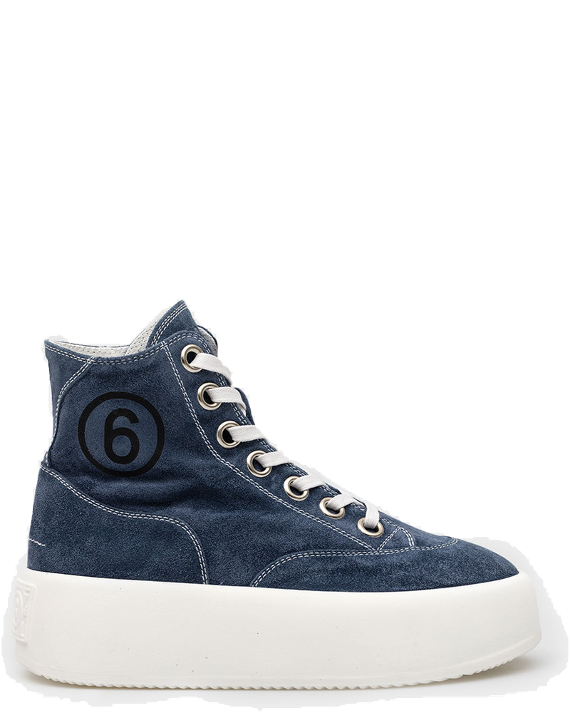 Moonlight Blue Platform High Sneakers Maison margiela – Гарантія оригінальності
