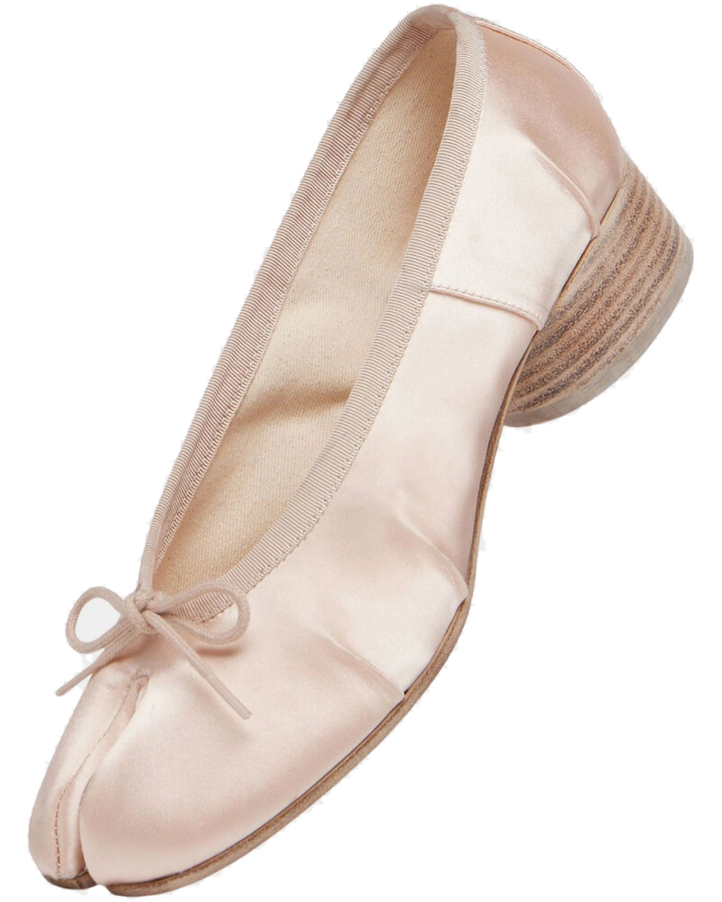 Satin Tabi Ballerina Heal Flats Maison margiela оригінал – Купити в Україні
