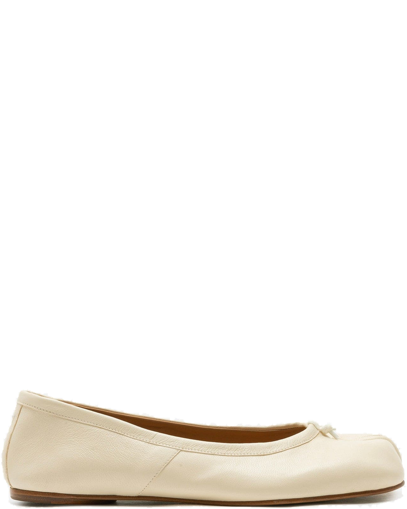Tabi Ballerina Flat In White Maison margiela – Гарантія оригінальності