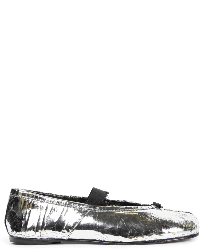 Tabi Cracked Leather Ballerinas Maison margiela оригінал – Купити в Україні