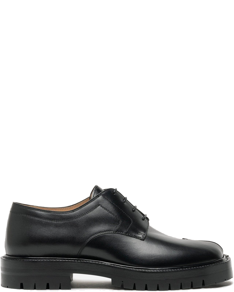 Оригінальна Tabi County Lace-Up Shoe In Black Maison margiela