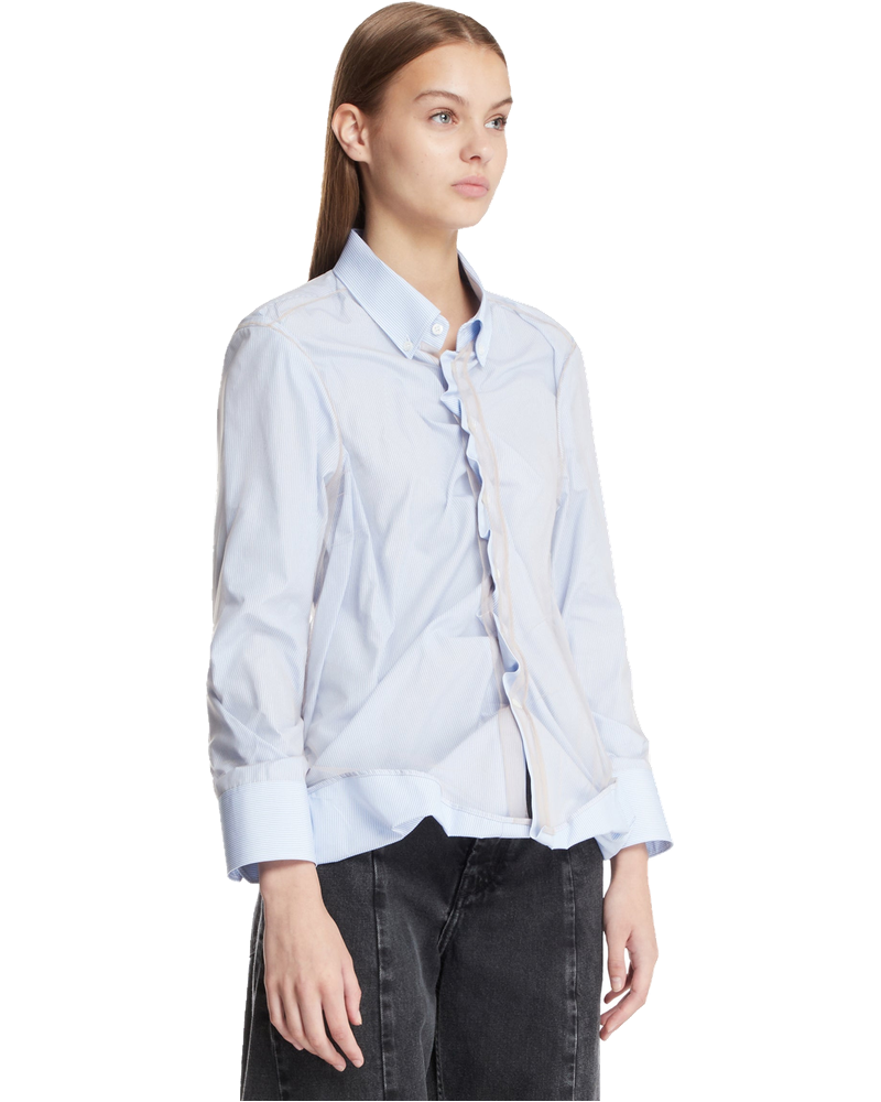 Blue Layered Shirt Maison margiela – Гарантія оригінальності