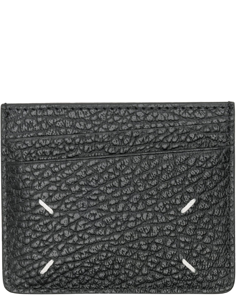 Оригінальна Slim Card 6cc Holder In Black Maison margiela