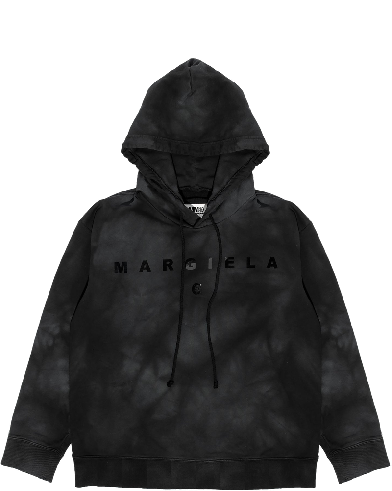 Оригінальна Womens Logo Hoodie Black Maison margiela