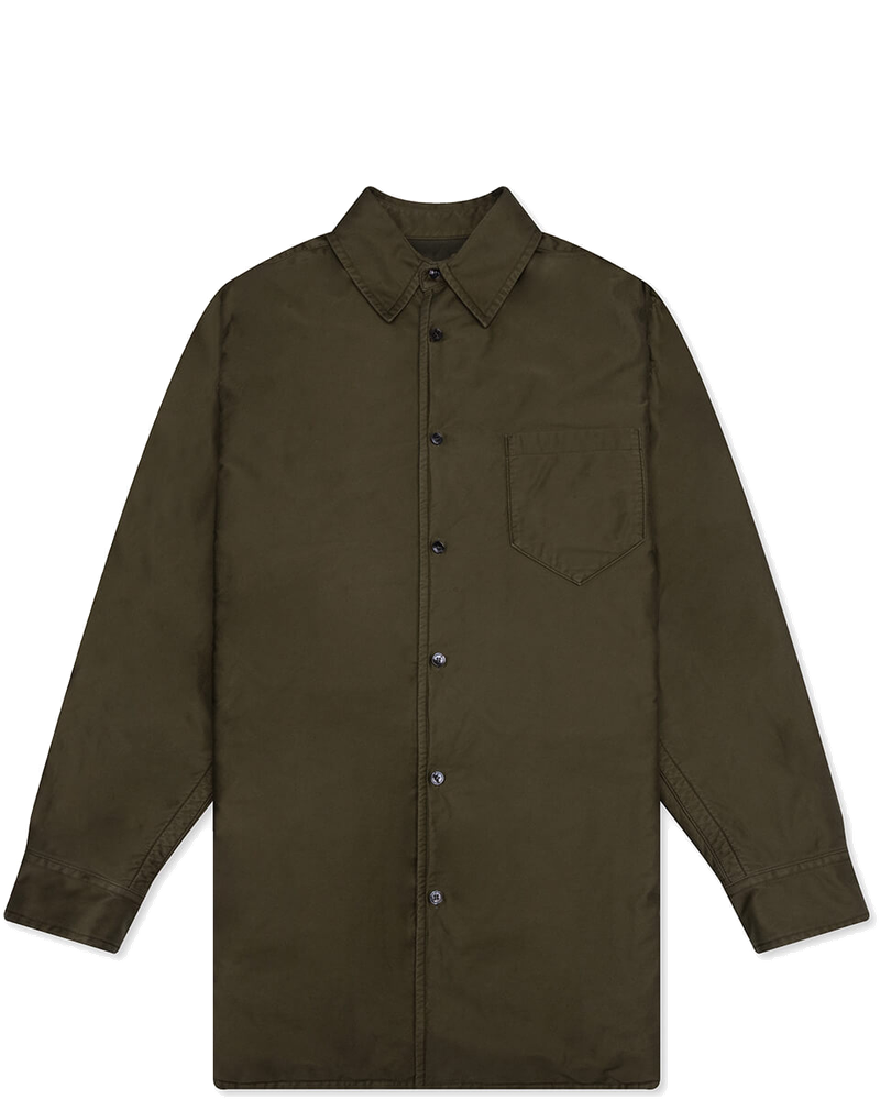 Padded Cotton Satin Shirt Maison margiela – Гарантія оригінальності