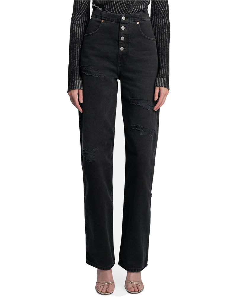 Оригінальна 5 Pocket Pants In Black Maison margiela