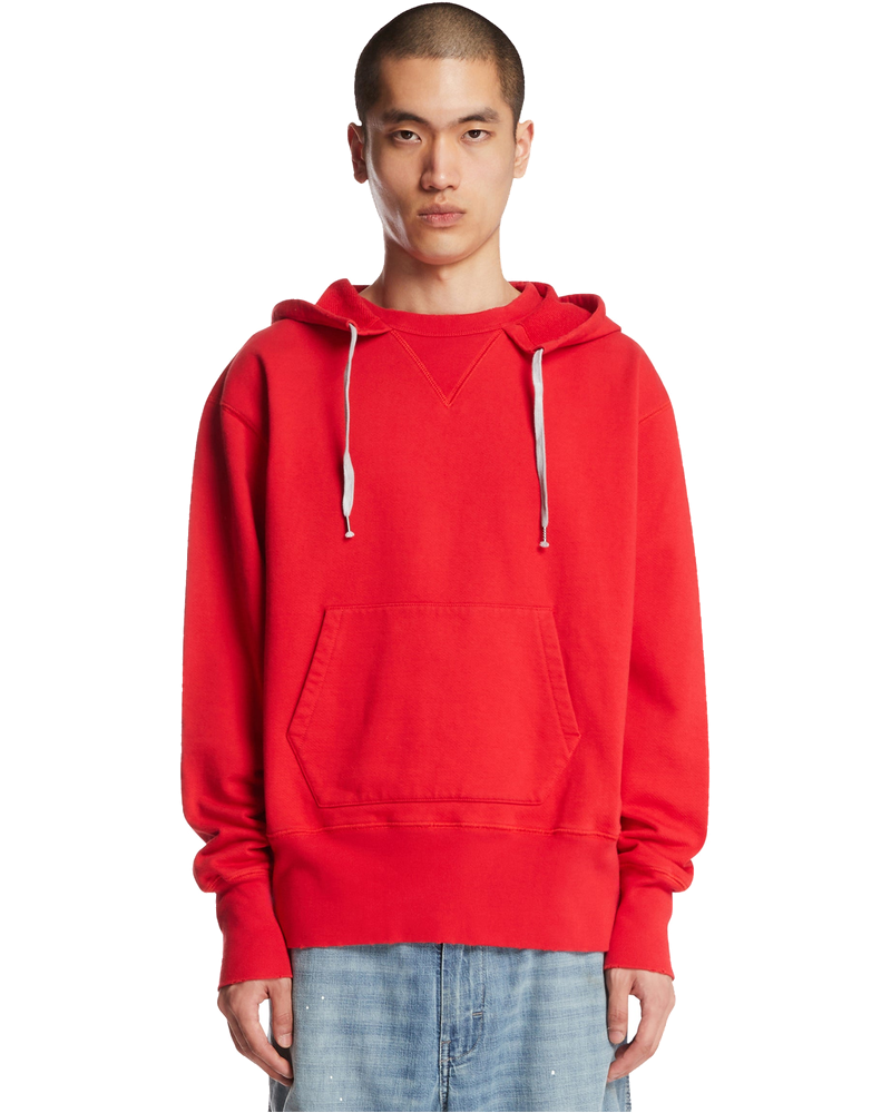 Оригінальна Red Cotton Hoodie Maison margiela