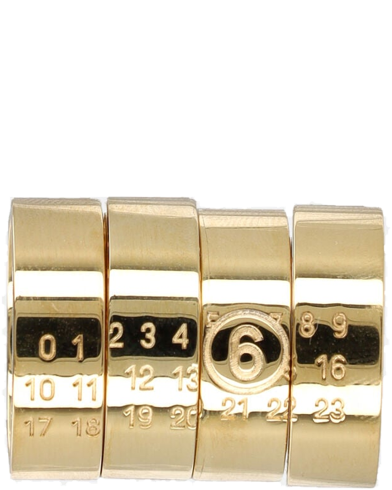 Оригінальна Stacked Numeric Metal Ring Maison margiela