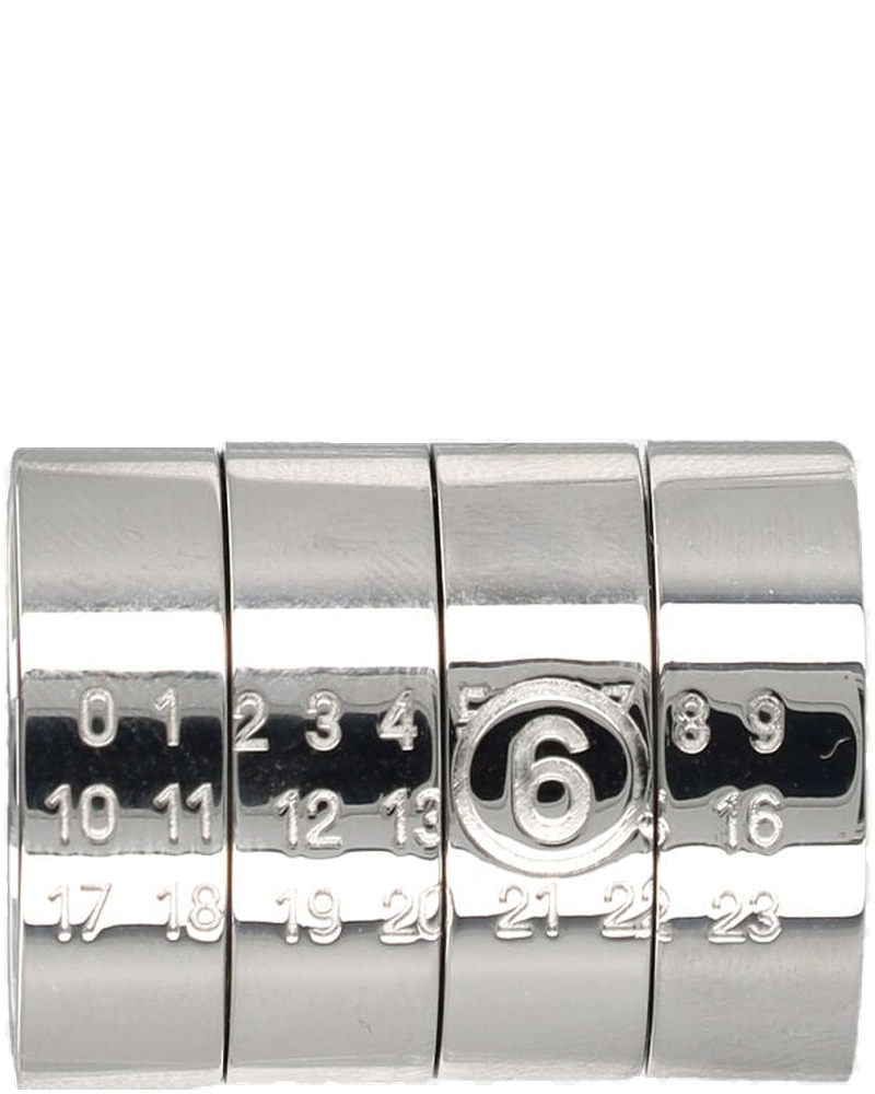 Оригінальна Stacked Numeric Metal Ring Maison margiela
