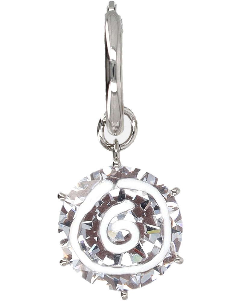 Diamond 6 Crystal Earrings Maison margiela – Гарантія оригінальності