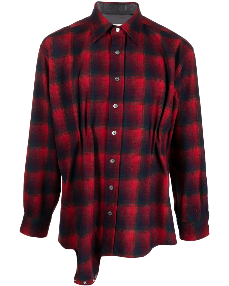 X Pendleton Checked Wool Playsuit Shirt Maison margiela – Гарантія оригінальності